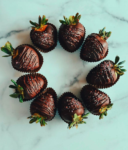 Chocolate Covered Strawberries HALF DOZEN
