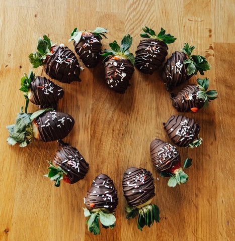 Chocolate Covered Strawberries HALF DOZEN