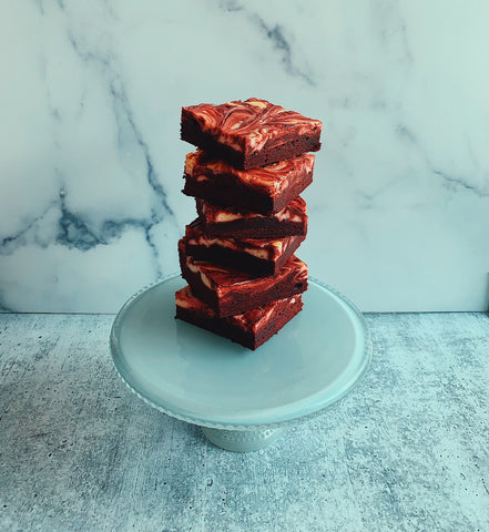 Red Velvet Cheesecake Bars HALF DOZEN