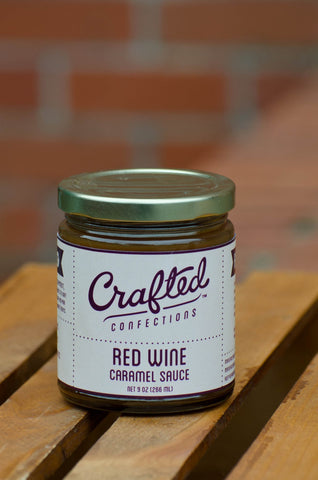 Red Wine Caramel Sauce