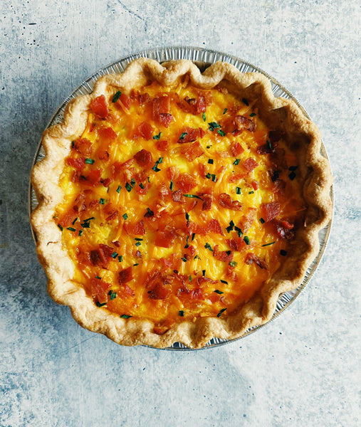 Bacon Cheddar Quiche