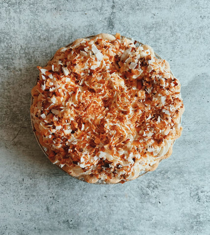Toasted Coconut Cream Pie